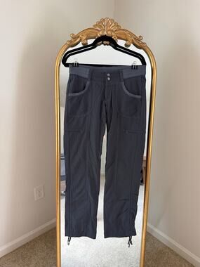 Kuhl Durango Gray Cinch Leg Convertible Pants Hiking Utility Pants
